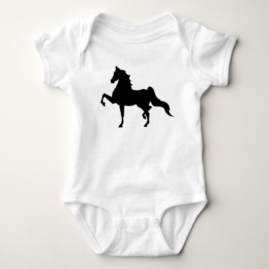 T-shirt van zadels (Voorkant)