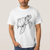 T-shirt van zeeschildpadden, sweatshirt (Voorkant)