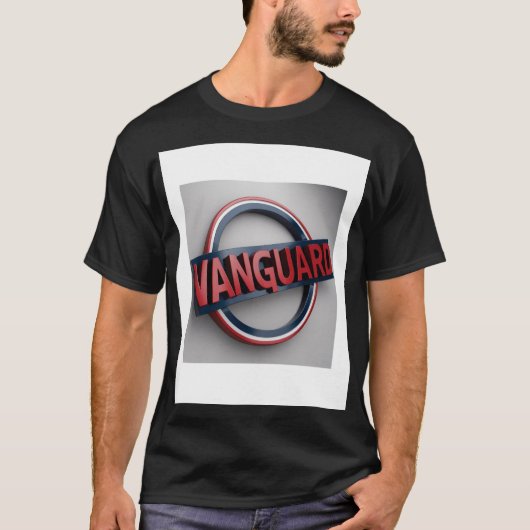 T-shirt VANGUARD - Innovatie en Excellentie (Voorkant)