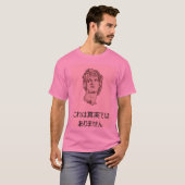 T-shirt vaporwave (this is not real) (Voorkant volledig)