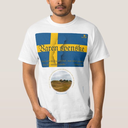 T-shirt — Varen svenske (Voorkant)