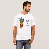 t-shirt "Vegan Food Rocks" (Voorkant volledig)