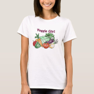 T-shirt Veggie Girl