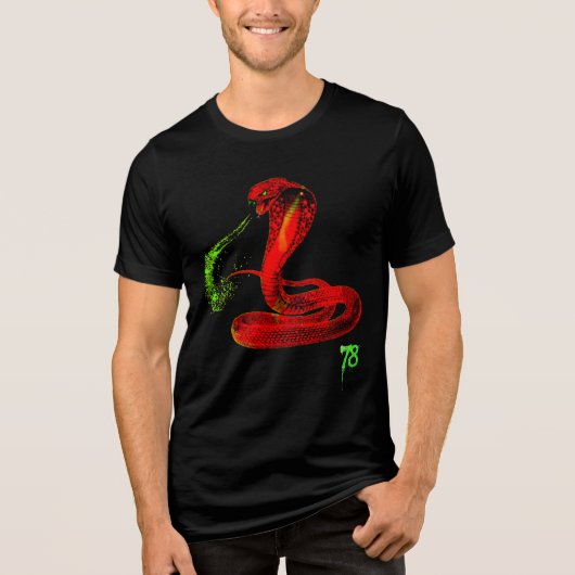 T-shirt Venumous Cobra 78 (Voorkant)