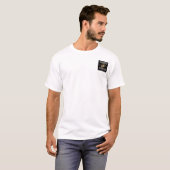 T-shirt 'Verdiend, nooit gegeven' (Voorkant volledig)