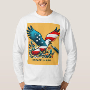 T shirt Verenigde Staten Treding 2025