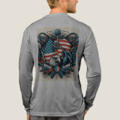 T shirt Verenigde Staten trendy t shirt 2025 (Achterkant volledig)