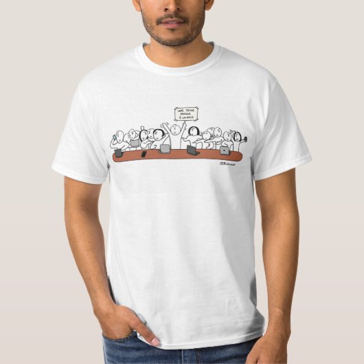 T-shirt "Vergemakkelijken is een beroep" (Voorkant)