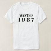 T-shirt verjaardag (Design voorkant)