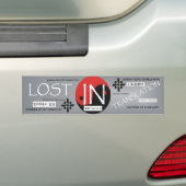 T-SHIRT verloren bij vertaling Bumpersticker (Op auto)