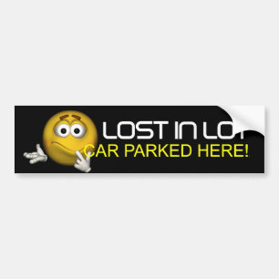 T-SHIRT verloren in partij Bumpersticker