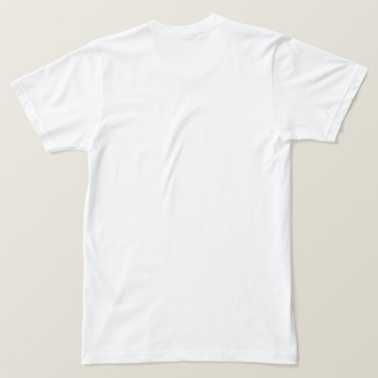 T-shirt, vers t-shirt (Design achterkant)