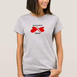 T-shirt 'Verstrengeld voor altijd'