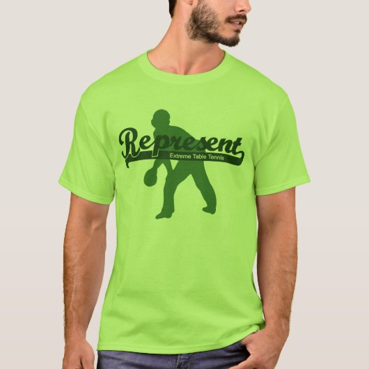 T-shirt vertegenwoordigen (Voorkant)