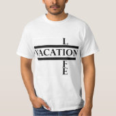 T-shirt Verticaal leven (Voorkant)