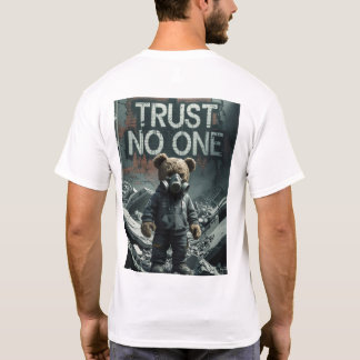 T-shirt vertrouw niemand.