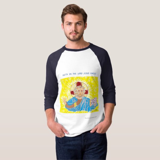 T-Shirt - Vertrouwen in de Lord Jesus Christus (Voorkant volledig)