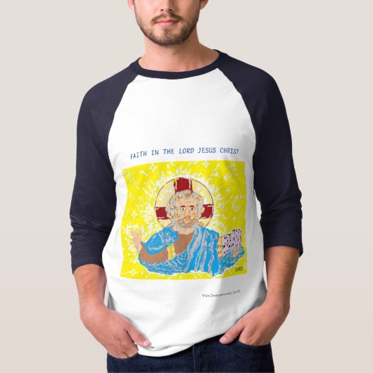 T-Shirt - Vertrouwen in de Lord Jesus Christus (Voorkant)