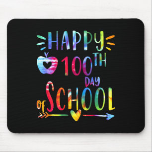 T-shirt verven 100 dagen school 100ste dag van sch muismat