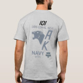 T-shirt VFA-131 WILDCATS 101 AK Vliegtuigkapitein (Achterkant)