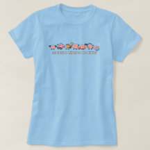 T-shirt: Vier verschillende geesten