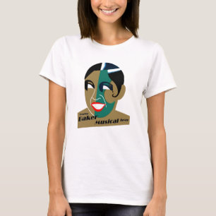 T-shirt vintage kunst Josephine Baker Musical Revu