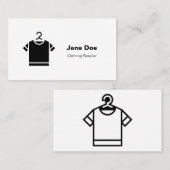 T Shirt Visitekaartje -  (Voorkant / Achterkant)