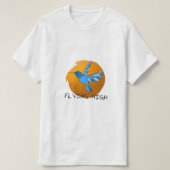 T shirt - vliegen hoog (Design voorkant)