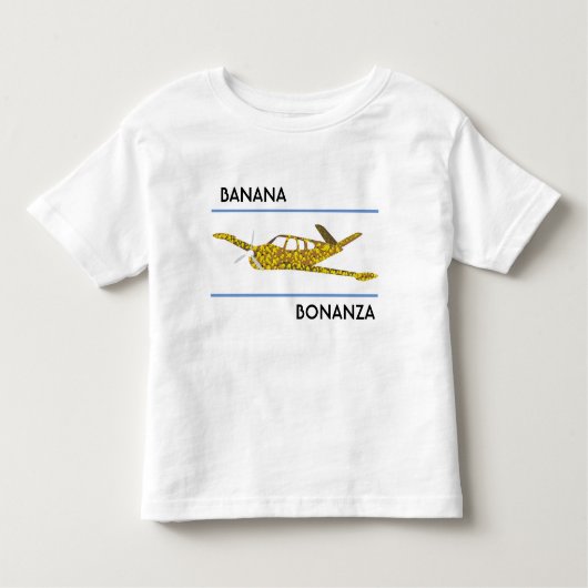 T-shirt vliegtuig, Beechcraft Bonanza (Voorkant)