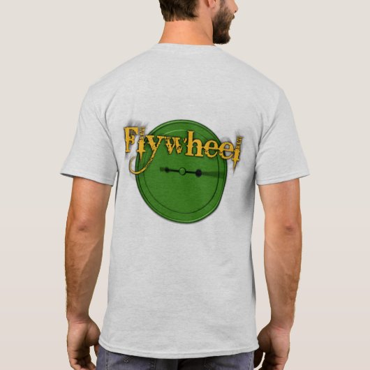 T-shirt vliegwiel (Achterkant)
