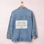 T-Shirt | Voeg je eigen ontwerp toe Denim Jacket (Hangar)