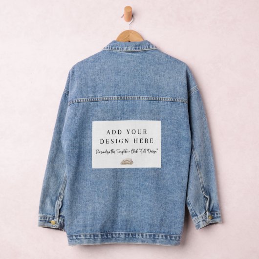 T-Shirt | Voeg je eigen ontwerp toe Denim Jacket (Hangar)