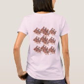 T-shirt: Vogels van een Veer T-shirt (Achterkant)