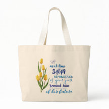T-shirt 'Volgende keer als Satan je eraan herinner