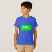 T-shirt 'Volledig Opgeladen' (Voorkant volledig)