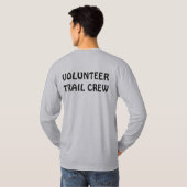 T-shirt Volunteer Trail Crew (Achterkant volledig)
