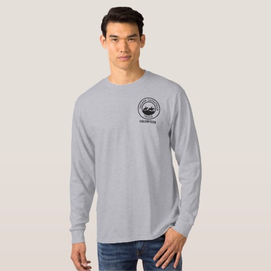 T-shirt Volunteer Trail Crew (Voorkant volledig)