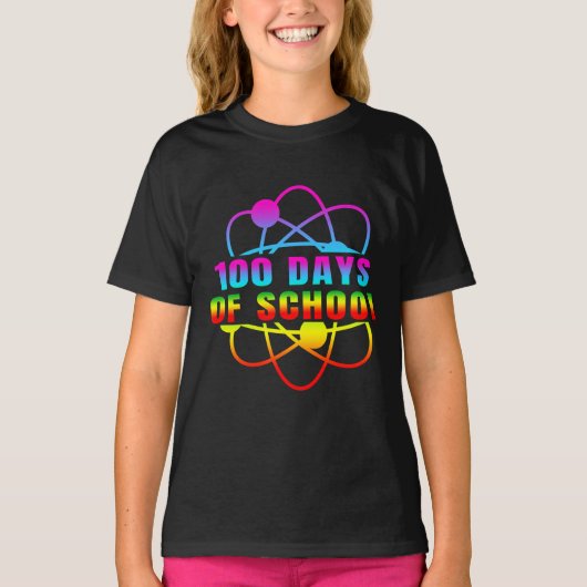 T-shirt voor 100 dagen school (Voorkant)
