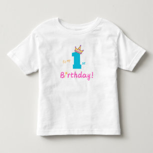 T-shirt voor 1e verjaardag