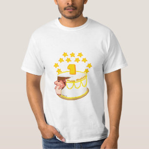 T-shirt voor 1e verjaardagsfeestje van Muis