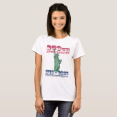 T-shirt voor 250e verjaardag van de VS Semiquincen (Voorkant volledig)
