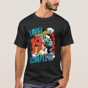 T-shirt voor 39e verjaardag mannen 39 jaar Comic L