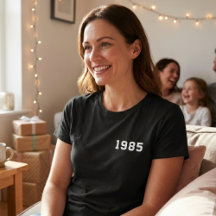 T-shirt voor 40e verjaardag 1985 Vintage | Vrouwen