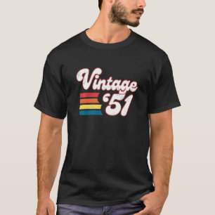 T-shirt voor 72-jarigen 72e verjaardag Geboren in