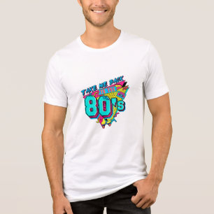 T-shirt voor 80's RETRO FEESTJE