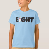 T-shirt voor 8e verjaardag bowling kinderen (Voorkant)