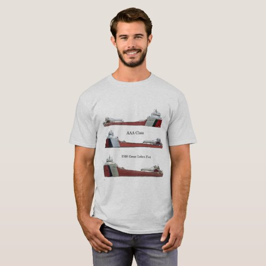 T-shirt voor AAA-klasse (Voorkant volledig)