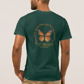 T-shirt voor aardse dag (Achterkant)