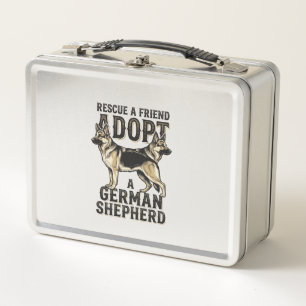 T-shirt voor adoptie van Duitse herder, vintage sh