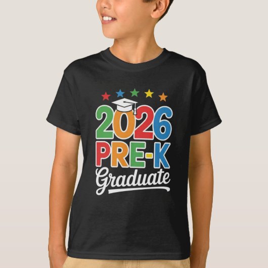 T-shirt voor afgestudeerde kleuterschool Geschenk (Voorkant)